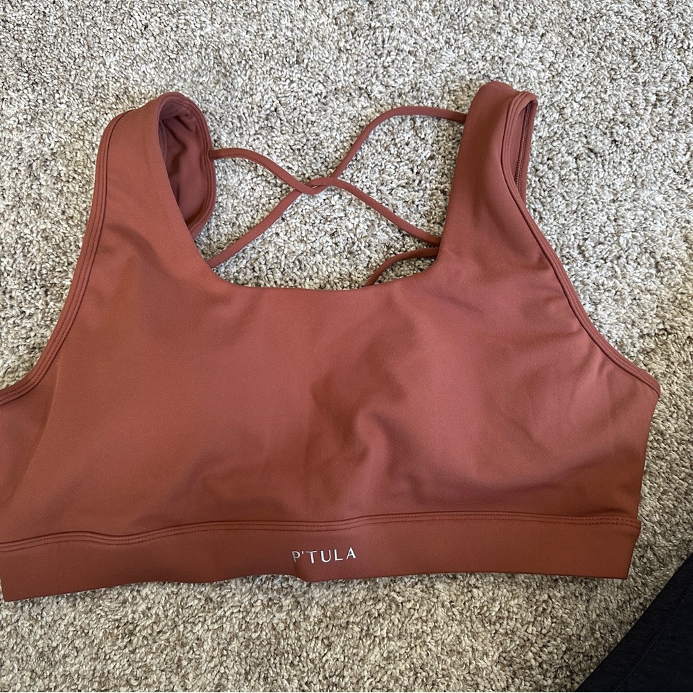 NWT - P’Tula Diamond Back 3X Sports Bra